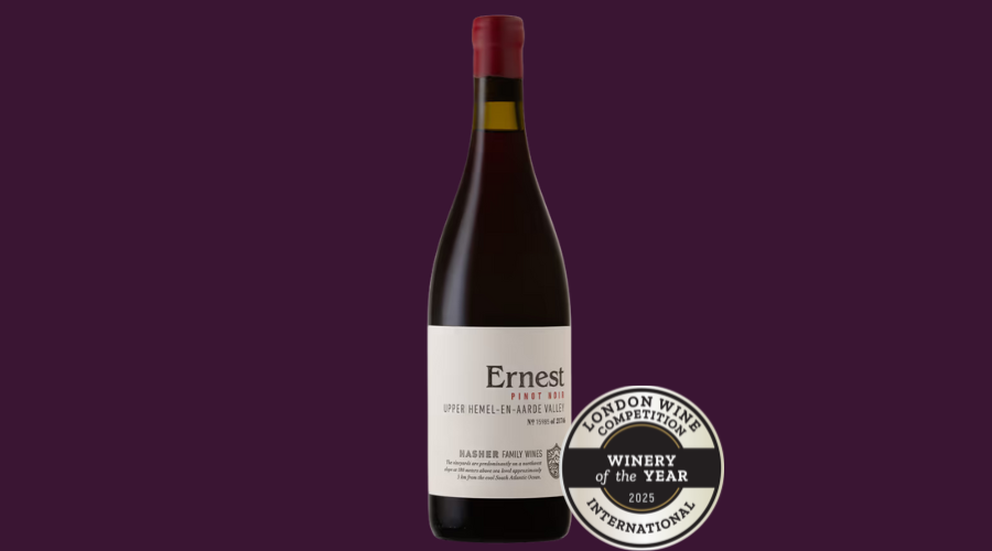 Ernest Pinot Noir by Hasher Family Wines (2023, South Africa)